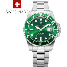 Jacques du Manoir JWG02701 Pro Scuba 40.5mm Green