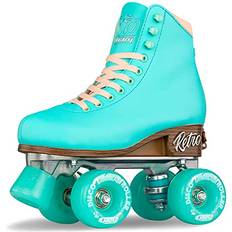 Crazy Skates Crazy Skates Retro Adjustable Roller Skates Adjusts To Fit Sizes Teal Teal