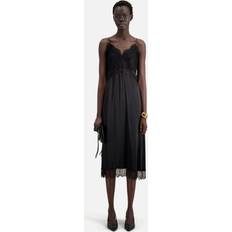 The Kooples Silk Midi Slip Dress