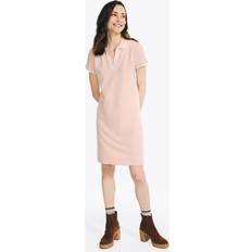 Nautica Womens Sustainably Crafted Ocean Polo Dress