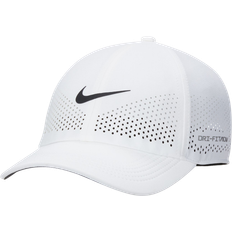 Nike Dri-FIT ADV Club Hat in White/Black Fit2Run