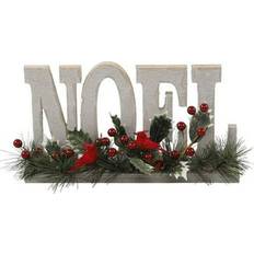 Flora Bunda 12 L NOEL Sign Cardinal Berries