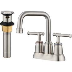 Casainc 4 Centerset Double Handle 2 Brushed Nickel