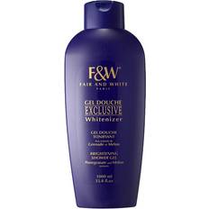 Fair & White and shower gel douche scrub radiance exfoliant shower gel