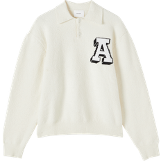Axel Arigato Team Polo Sweater Ecru