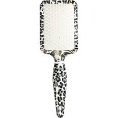 The Vintage Cosmetic Company leopard print paddle hair brush detangling blow dry gentle styling