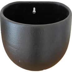 Naga Wall plant pot, black.