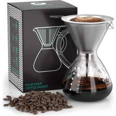 Stainless Steel Pour Overs Coffee Gator ‎PCM-800-BLK