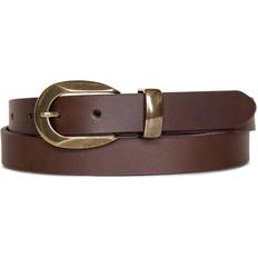 Lucky Brand Women's Leather Belt w/Harness Brown