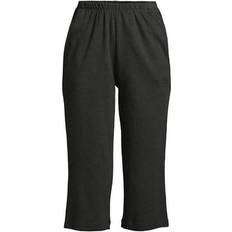 Lands' End Women Trousers Lands' End Women Tall Sport Knit High Rise Elastic Waist Pull On Capri