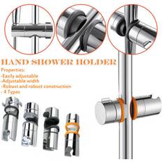 Silver Shower Head Holders 18-25mm handbrause halterung duschkopfhalter verstell brausehalter