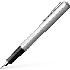 Faber-Castell Ballpoint Pens Faber-Castell HEXO Silver Fountain Pen Fine