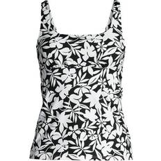 Lands' End Tankinis Lands' End Women Plus DDD-Cup Chlorine Resistant Square Neck Underwire Tankini Swimsuit Top