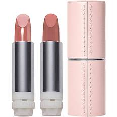 La Bouche Rouge Women's Lipstick Set With Fine Leather Case The Beige Nudes