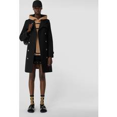 Burberry L Coats Burberry Womens Black Islington Cotton-twill Trench Coat