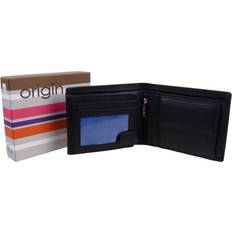 Mala Leather News Quality Soft Black RFID Wallet Origin Gift Boxed