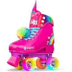 Crazy Skates Crazy Skates Trolls Adjustable Roller Skates Trolls World Tour Movie Poppy, Pink Poppy/Pink