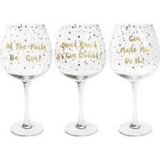 Gold Drink Glasses Lesser & Pavey Gin Drink Glass