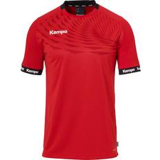 Kempa Wave Shirt Herren Jungen Sportshirt Kurzarm T-Shirt Funktionsshirt Handball Gym Fitness Trikot elastisch und atmungsaktiv