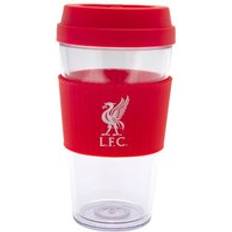 Plastic Travel Mugs Score Draw Liverpool FC Crest Travel Mug 40cl