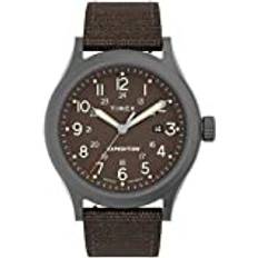 Timex Watch Straps Timex Expedition North Sierra 40MM Fabric Steel/Brown/Brown