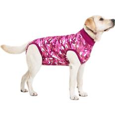 Suitical Suitical Recovery Dog Suit, Pink Camouflage