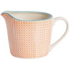 Orange Measuring Cups Nicola Spring Hand-Printed Jug Measuring Cup