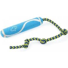 Zoon Pooch Training Rod Shaped Tennis Ball Tough Rope Fetch