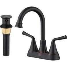 Casainc 4 Centerset Double Handle Drain Bronze