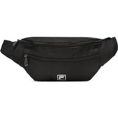 Fila Unisex BOSHAN Double Layer Zipper waistbag Bauchtasche, Black