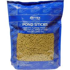 Pettex natural pond sticks 1kg premium floating food all pond fish & koi