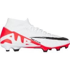 Nike Fabric Football Shoes Nike Air Zoom Mercurial Superfly 9 Academy MG - Bright Crimson/Black/White