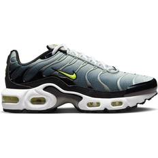 Nike Air Max Plus GS - Black/Light Silver/White/Bright Cactus