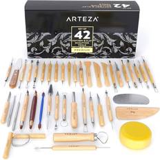 Arteza Pottery & Polymer Clay Tools 42-pack