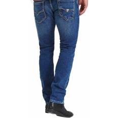 Guess Men Jeans Guess Men's Miami Super Skinny Denim Jeans Blue M94AN1D3T72