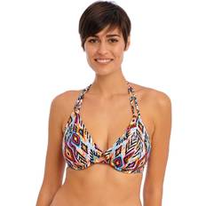 Polyamide Bikinis Freya Womens 204604 Viva La Halter Bikini Top Multicolour Elastane