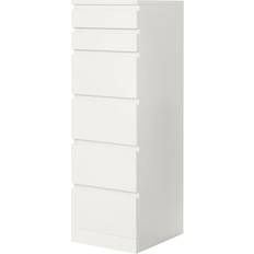 White Chest of Drawers Ikea MALM White Chest of Drawer 40x123cm