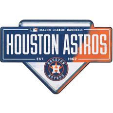 Open Road Brands Houston Astros Base Wood Wall Decor