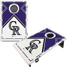 Victory Tailgate Colorado Rockies 2' x 3' BAGGO Vintage Cornhole Board Set