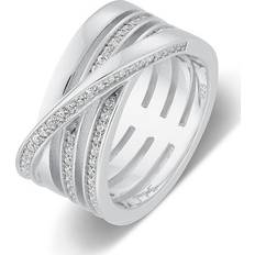 Jette Damenring WRAPPED 86990709 silber