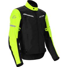 Acerbis X-Street, textile jacket color: Black/Neon-Yellow Man, Unisex