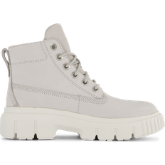 Grey - Women Lace Boots Timberland Greyfield - Grey