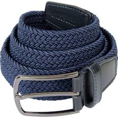 Blue - Men Belts Lyle & Scott Woven Golf Belt