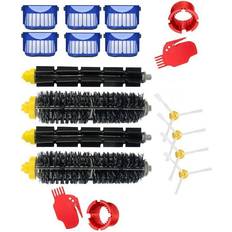 Lasonstiges Accessories Kit for IRobot Roomba 600 Series&500 Series,Filter/Side Brush/Bristle&Flexible Beater Brush