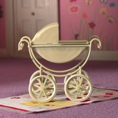 Cream Pram for 12th Scale Dolls House