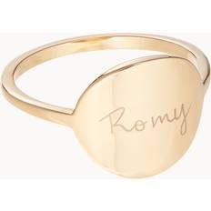 Merci Maman Personalised Signet Ring