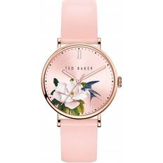 Light Pink Floral Pink Leather Ladies BKPPFF909