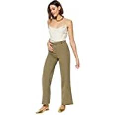 Trendyol Collection Collection Hose Khaki Wide Leg für Damen