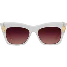 Balmain B-II cat-eye transparent