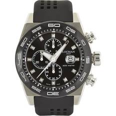 Locman italy stealth chronograph schwarz ref. 0217